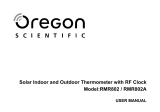 Oregon Scientific RMR802A Handleiding