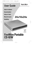 Smartdisk FireWire Portable CD-R/W 24x10x24x Handleiding