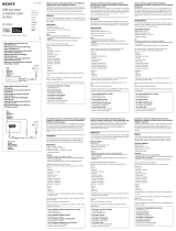 Sony RC-200iPV Handleiding