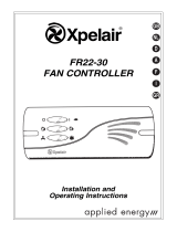 Xpelair FR22-30 Handleiding