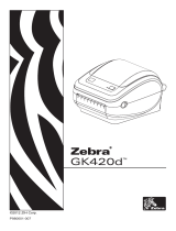 Zebra Technologies GK420d Handleiding