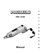 Proxxon FBS 12/EF Handleiding