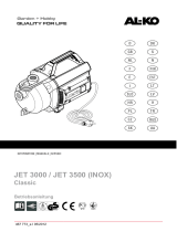 AL-KO Garden Pump Jet 3500 Inox Classic Handleiding