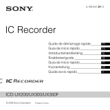 Sony ICD-UX300F de handleiding