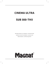 Magnat Audio Cinema Ultra SUB 300-THX de handleiding
