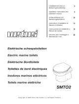 Vetus Electric marine toilet type SMTO(2) Installatie gids