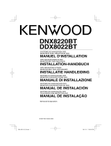 Kenwood DNX 8220 BT Gebruikershandleiding