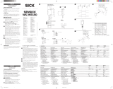 SICK SENSICK WS/WE150 Handleiding