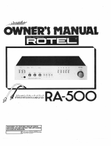 Rotel RA-500 de handleiding