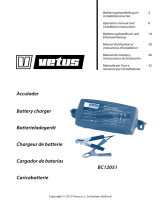 Vetus Battery charger type BC12051 Installatie gids