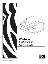 Zebra GX420d Snelstartgids