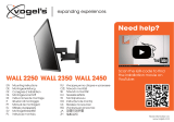 VOGELS WALL 2350 Installatie gids