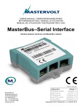 Mastervolt MasterBus Serial Interface Handleiding