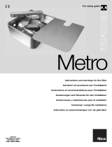 Nice Automation Metro and Metrokit de handleiding