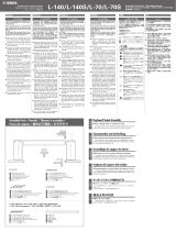 Yamaha L-140 Assembly Instructions