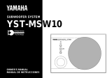 Yamaha YST-MSW10 Handleiding