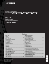 Yamaha PSR-A3000 Data papier