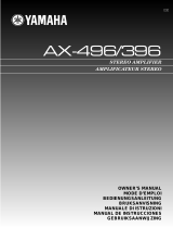 Yamaha AX-396 Handleiding
