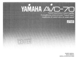 Yamaha AVC-70 de handleiding