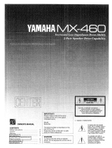 Yamaha MX-460 de handleiding
