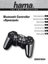 Hama 51854 Spearpad Bluetooth Controller PS3 de handleiding