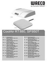 Dometic CoolAir RT880, SP950T Installatie gids