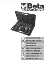 Beta 960KC-M8/M9/M10 Handleiding