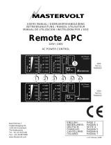 Mastervolt Remote APC (230 V) Handleiding