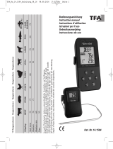 TFA Wireless BBQ Meat Thermometer KÜCHEN-CHEF Handleiding