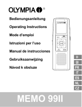 Olympia MEMO 99II de handleiding