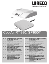 Dometic CoolAir RT880, SP950T Installatie gids