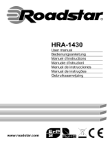 Roadstar HRA-1430 Handleiding