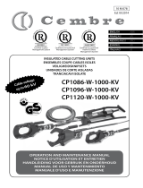 Cembre CP1096-W-1000-KV Handleiding
