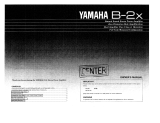 Yamaha B-2x de handleiding