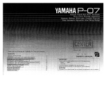 Yamaha P-07 de handleiding