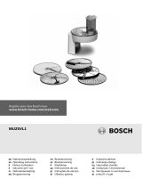 Bosch VeggieLove MUZ5VL1 Handleiding