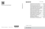 Sony DSC-HX60VDSC HX60CYBERSHOT DSC-HX60VDSC HX60V Handleiding