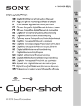 Sony Cyber-Shot DSC W330 Handleiding
