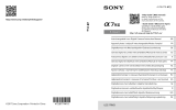 Sony Série ILCE-7RM3 Handleiding