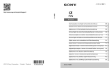Sony α 77 II Handleiding
