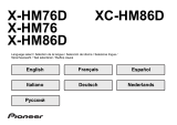 Pioneer X-HM76D Handleiding