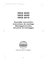 KitchenAid KRCB-6010 Installatie gids