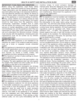 Whirlpool WFO 3O32 P Safety guide