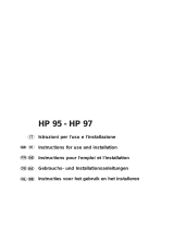 Whirlpool HP 95 Gebruikershandleiding