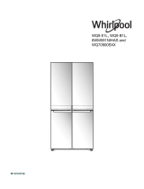 Whirlpool Réfrigérateur Américain 91cm 591l Nofrost Inox - Wq9e1l de handleiding