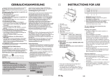Bauknecht AFG 6322-B          WP Gebruikershandleiding