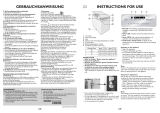 Bauknecht GTEA 287 OPTIMA-1 Gebruikershandleiding
