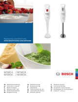 Bosch CleverMixx Spotlight MFQ2520B de handleiding