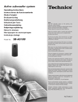 Panasonic SB-AS100 Handleiding