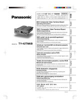 Panasonic TY42TM6B Handleiding